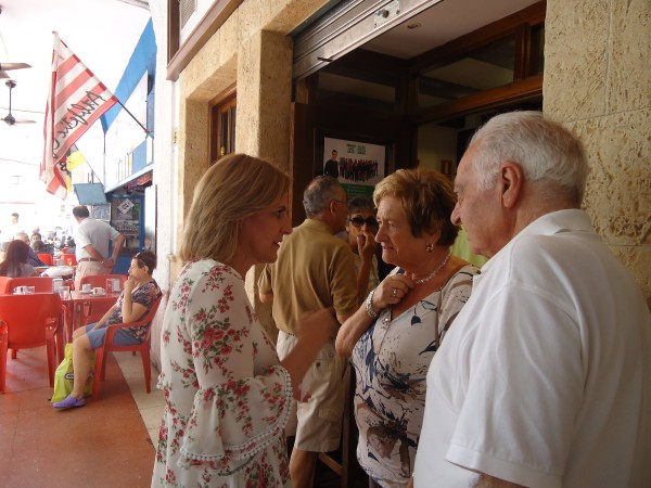 Ekitaldi politikoa Benidormen. Itxaso Atutxa