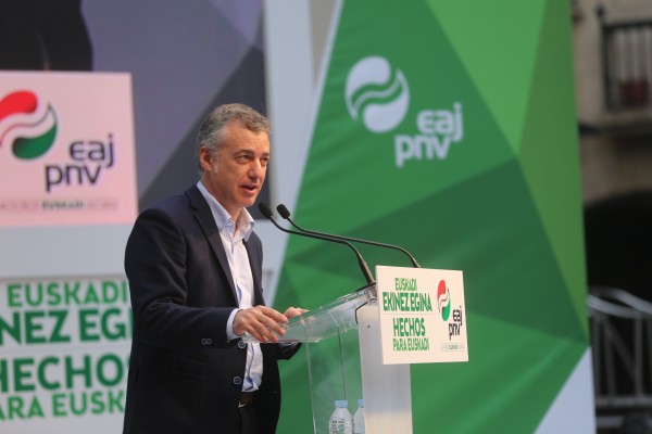 Iñigo Urkullu lehendakaria, Getxoko mitinean