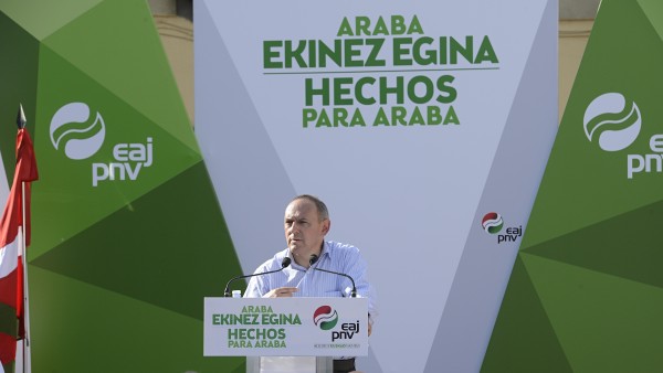 Mitin Agurain - Iñaki Beraza, Ramiro González, Iñigo Urkullu, Andoni Ortuzar