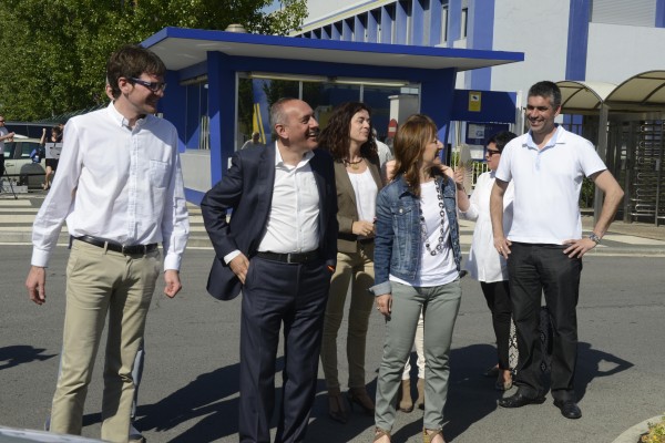 Gorka Urtaran y Ramiro González, sobre economía y empleo en Vitoria-Gasteiz