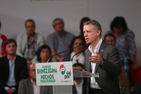 El lehendakari Urkullu en Basauri