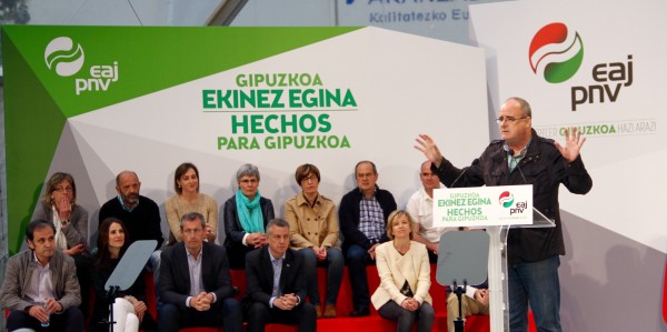 Mitin Bergara - Iñigo Urkullu, Joseba Egibar, Markel Olano,  Juanje Alberdi
