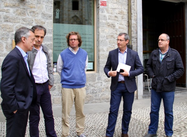 Mitin Bergara - Iñigo Urkullu, Joseba Egibar, Markel Olano,  Juanje Alberdi