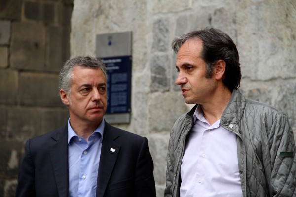 Bergarako mitina - Iñigo Urkullu, Joseba Egibar, Markel Olano,  Juanje Alberdi
