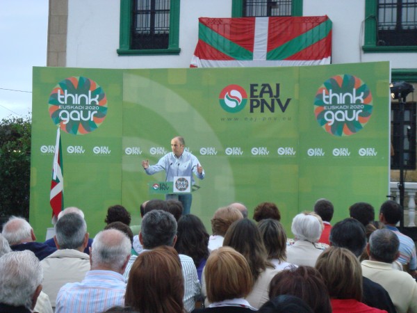 Acto político: Josu Erkoreka