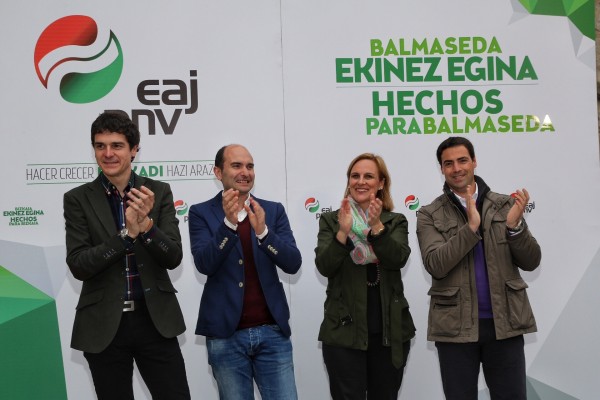 Unai Rementeria, Itxaso Atutxa, Álvaro Parro - Mitin Balmaseda