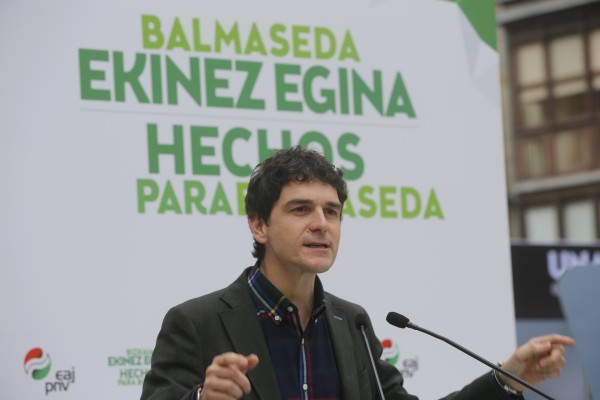 Unai Rementeria, Itxaso Atutxa, Álvaro Parro - Mitin Balmaseda