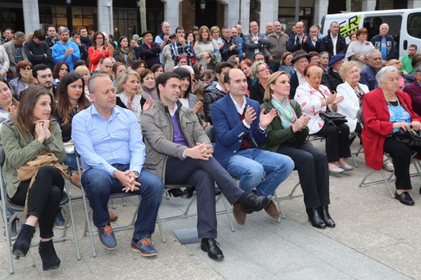 Unai Rementeria, Itxaso Atutxa, Álvaro Parro - Mitin Balmaseda
