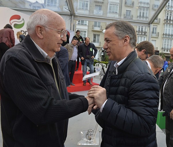 Mitin electoral en Gasteiz: Urtaran, Ramiro González, Urkullu y  Ortuzar
