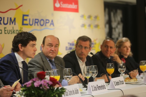 Unai Rementeria, Andoni Ortuzar, Markel Olano y Ramiro González