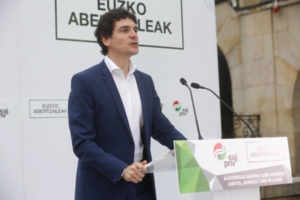 Mitin Gernika Lumo - Jose Mari Gorroño, Unai Rementeria, Andoni Ortuzar