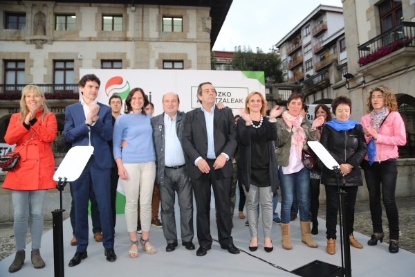 Mitin Gernika Lumo - Jose Mari Gorroño, Unai Rementeria, Andoni Ortuzar