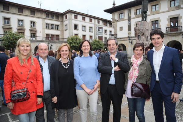 Mitin Gernika Lumo - Jose Mari Gorroño, Unai Rementeria, Andoni Ortuzar