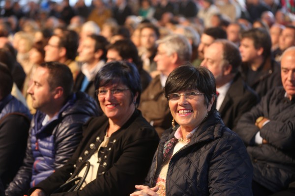 Mitin Barakaldo - Amaia del Campo, Unai Rementeria, Iñigo Urkullu, Andoni Ortuzar