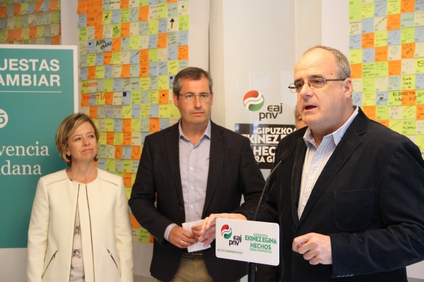 Urkullu: “Aldaketaren garaia da Donostian eta Gipuzkoan”