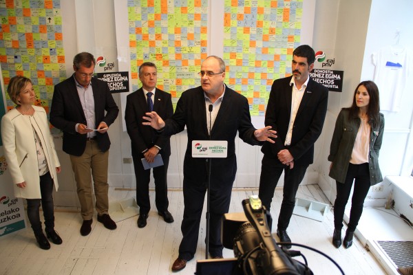 Urkullu: “Aldaketaren garaia da Donostian eta Gipuzkoan”