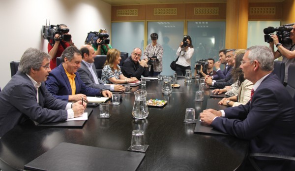 Reunión de EAJ-PNV con PP