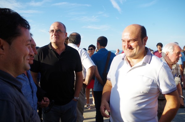 Ekitaldi politikoa Zarautzen 2015