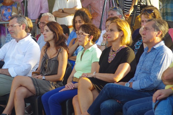 Ekitaldi politikoa Zarautzen 2015