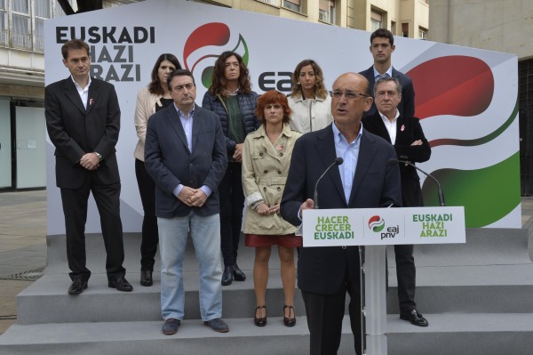 Presentación Candidaturas Congreso y Senado por Araba 2015