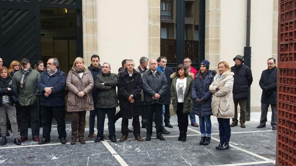 EAJ-PNVk  gaur parte hartu du Maliko gertakariak gaitzesteko egin diren elkarretaratzeetan