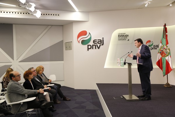 Presentación del programa electoral de EAJ-PNV para las Elecciones del 20D