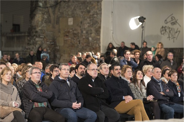 Mitina Donostian - Iñigo Urkullu, Andoni Ortuzar, Joseba Agirretxea