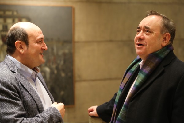 Bilera Andoni Ortuzar eta Alex Salmond