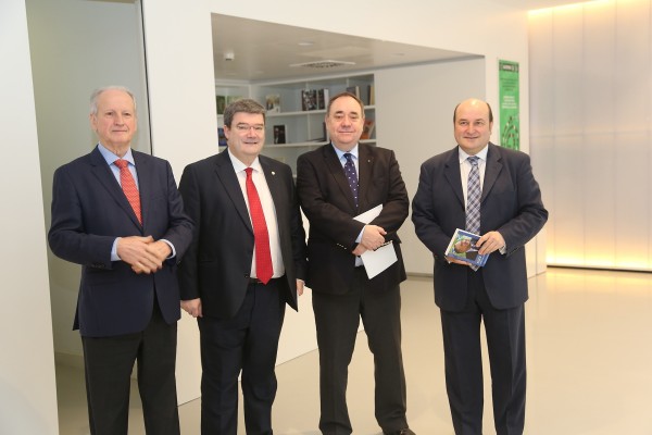 Presentación del libro de Alex Salmond
