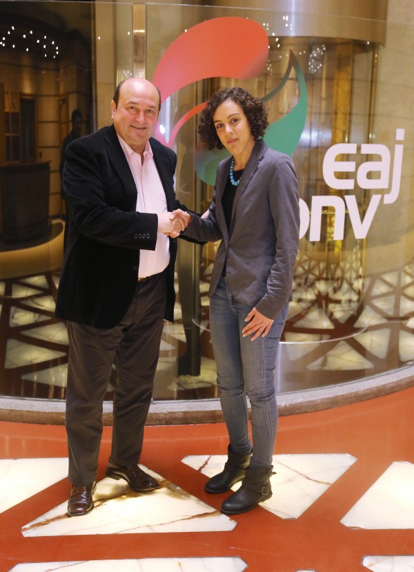 EAJ-PNV y Podemos Euskadi se reúnen en Sabin Etxea