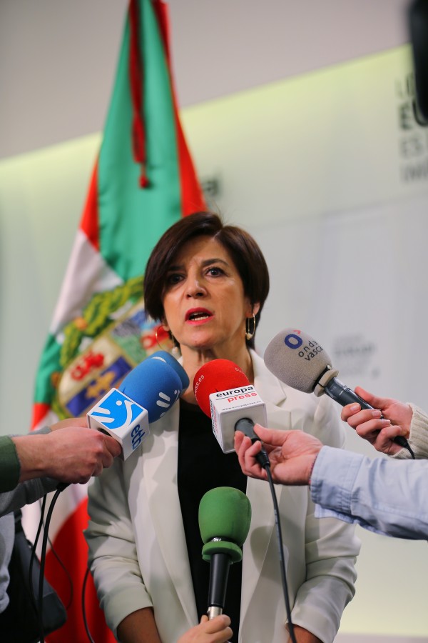 Izaskun Bilbao sobre el veto a la Ikurriña en Eurovision