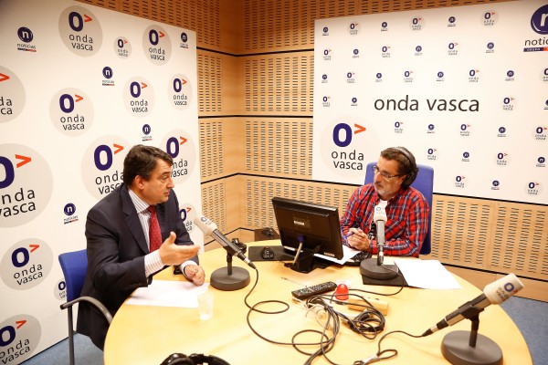 Aitor Esteban Onda Vasca irratian - maiatza 2016
