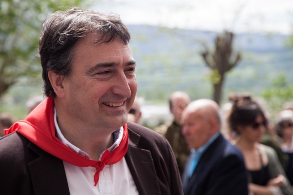 Aitor Esteban en Orduña