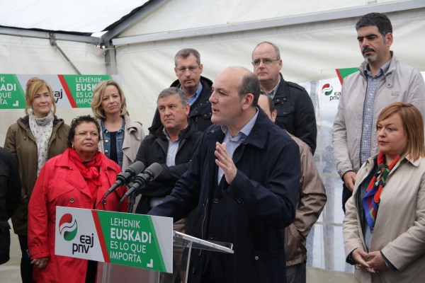 Presentación de las candidaturas de EAJ-PNV al Congreso y al Senado por Gipuzkoa