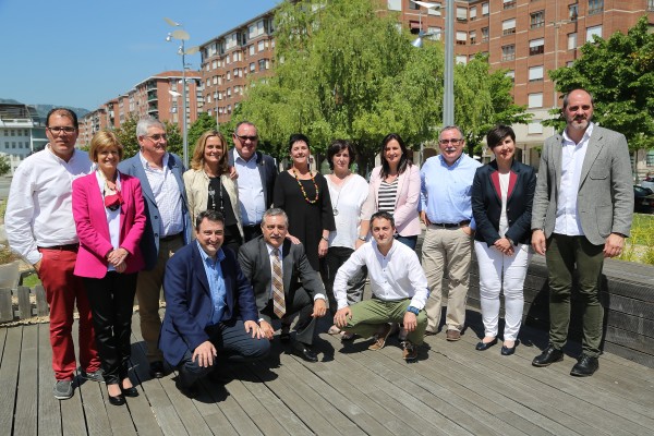 Jornada de trabajo con alcaldes y alcaldesas de Ezkerraldea y Meatzaldea