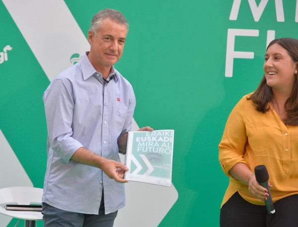 Iñigo Urkullu EGIrekin Gasteizen