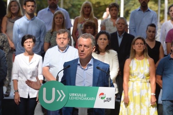 Presentación de los candidatos de EAj-PNV por Araba para las Elecciones Vascas
