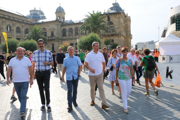 Iñigo Urkullu en las regatas de Donostia 2016