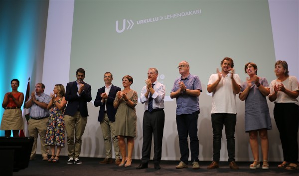Iñigo Urkullu en Hernani