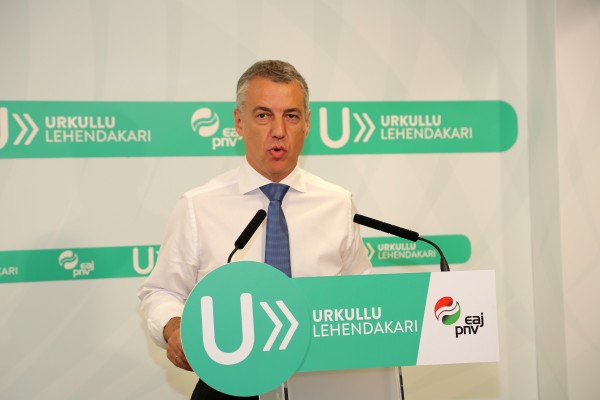 Iñigo Urkullu - Hauteskunde Programaren aurkezpena