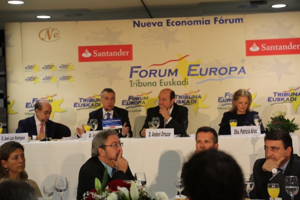 Lehendakari Urkullu Forum Nueva Economia