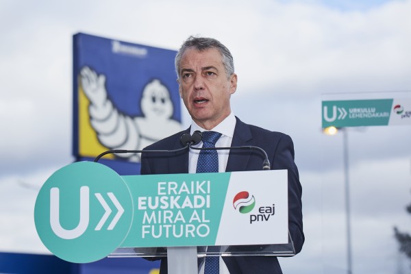 Iñigo Urkullu Vitoria-Gasteizen (Michelin)