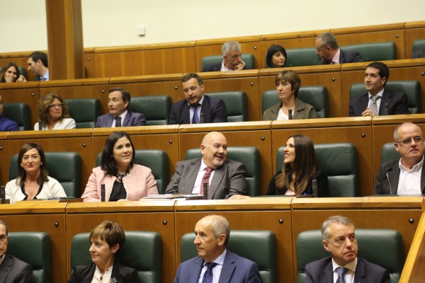 Sesión Constitutiva del Parlamento Vasco - XI Legislatura