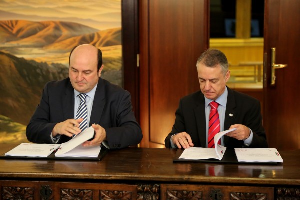 Acuerdo EAJ-PNV PSE-EE