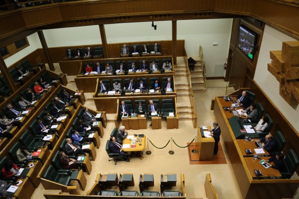 Pleno investidura XI legislatura - Iñigo Urkullu