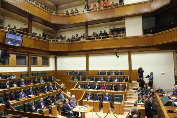 Pleno Investidura - Urkullu Lehendakari - 2016.11.24