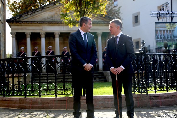 Iñigo Urkullu y Fernando Clavijo, presidente del Gobierno de Canarias