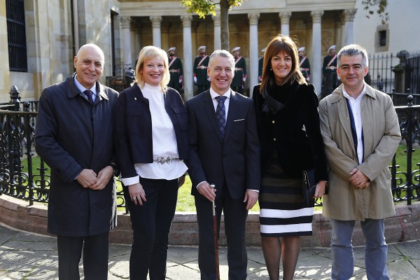 R. Ares, S. Corcuera, Iñigo Urkullu, I. Mendia, M.A. Morales 