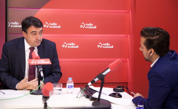 Aitor Esteban en Euskadi Irratia