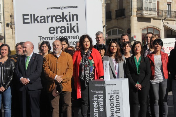Concentración con motivo del Día Europeo de las Víctimas del Terrorismo